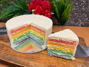 RAINBOW  CAKE (WHOLE)